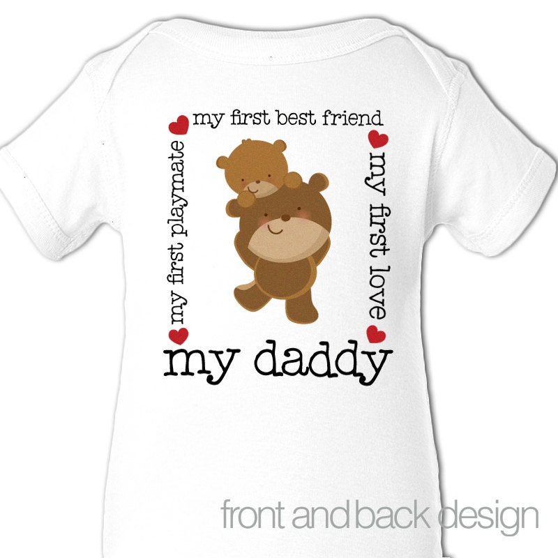 first Father's Day onesie my first best friend shirt or onesie for baby - best first Father's Day gift from baby