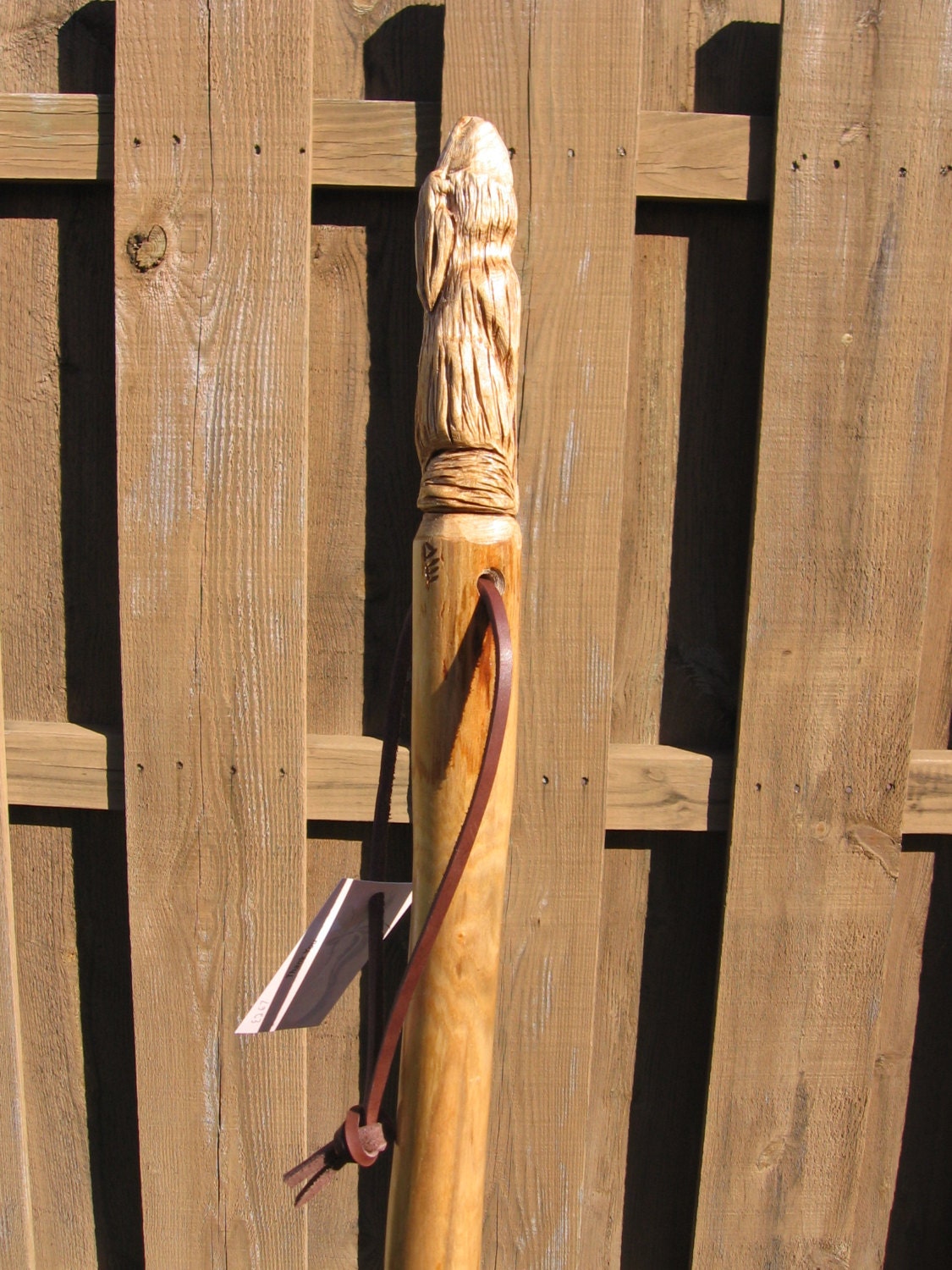 Hiking Stick Carving