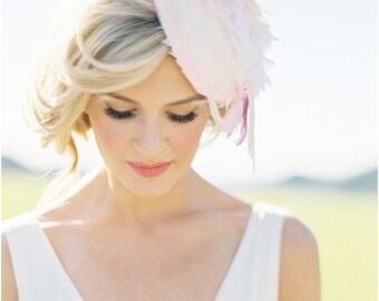 Springtime Bridal Hat, Vintage Bridal Hair Piece, Wedding Hat, Dupioni Silk Bridal Hat,  Wedding Headpiece, Made to Order, Ships in 1 Month
