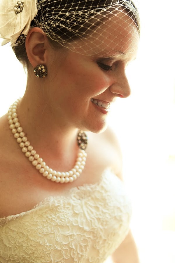 French Birdcage Veil