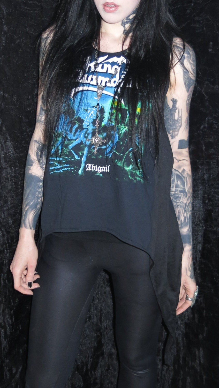 King Diamond Girls Abigal Pointed Tank Hoodie
