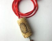 Wine Cork Necklace