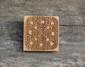 Granny Square Crochet Pin