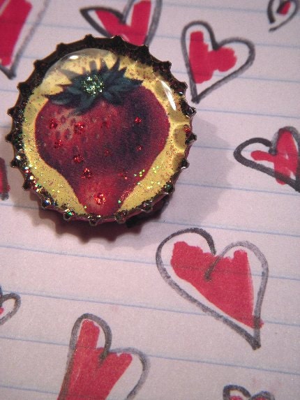 Strawberry Pin