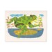 The Frog. Vintage 1970s Children's Book Print. 5" x 7". Ready to Frame. (No. 1096)
