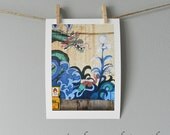 Chinatown - Urban Art Print - Philadelphia Mural Art - 5x7 - Original Photography - Dragon Photograph - Contemporary Wall Art