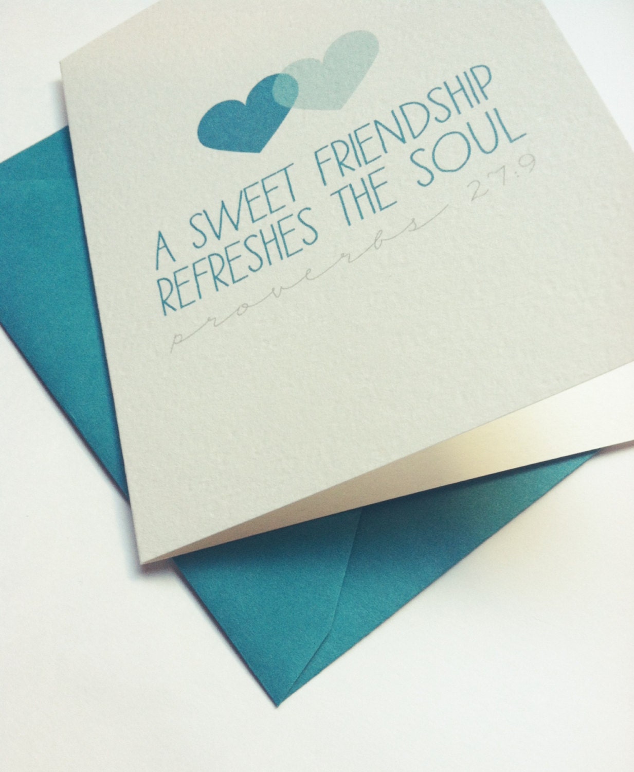 A Sweet Friendship Refreshes the Soul -- Set of 16