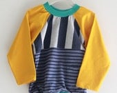 Upcycled Boys Shirt - Size 3