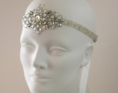 Diamonds And Sugar Flapper Beaded Headband