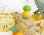Citrus Wedding Table Number Holders Oranges Lemons Limes