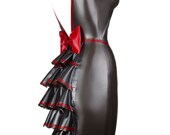 Latex Lobster Tail Bow Dress