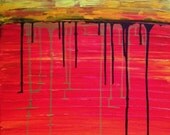 Beneath The Earth  24 x 30 Original Acrylic Painting