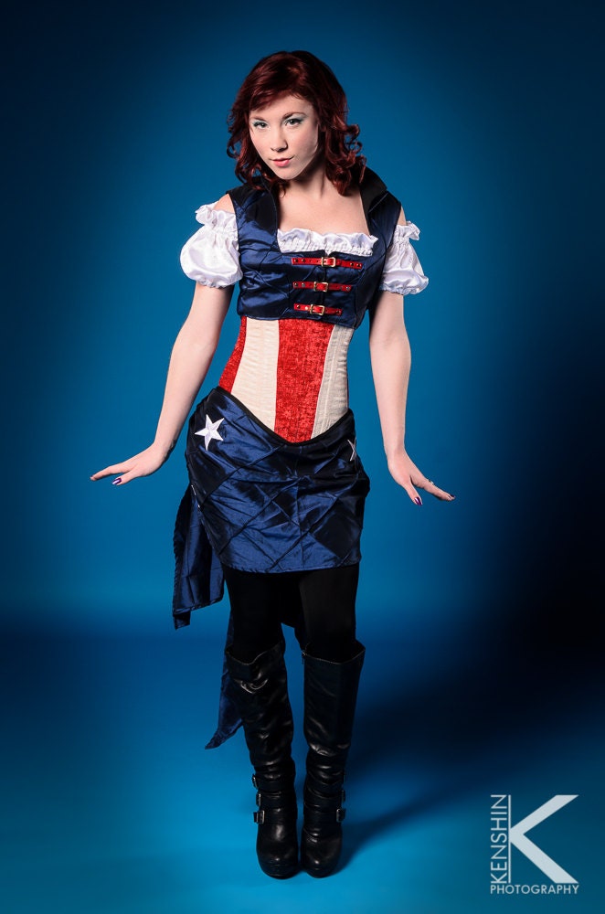 Captain America Inspired Steampunk Outfit
