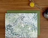 Hen and Chicks Cluster Spring Blank Greeting Card Set