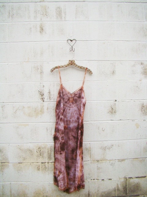Amber Rose Vintage Slip Dress/Upcycled Clothing/Plus Size