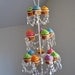 Floating Chandelier Cupcake Stand For 15 Cupcakes MADE TO ORDER