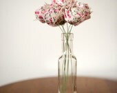 Fabric flowers - handmade for home decor - bagsyblueco