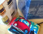Volkswagen Kombi Pack - Trifold Wallet - Billfold Wallet - Coinpurse - Free Domestic Shipping