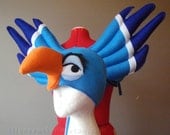 Zazu inspired Hornbill Costume Set. Wings and Hat. Wire Free, Lion King. Original design.