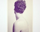 Figure No. 1 - 12x18 Risograph Print (Purple)