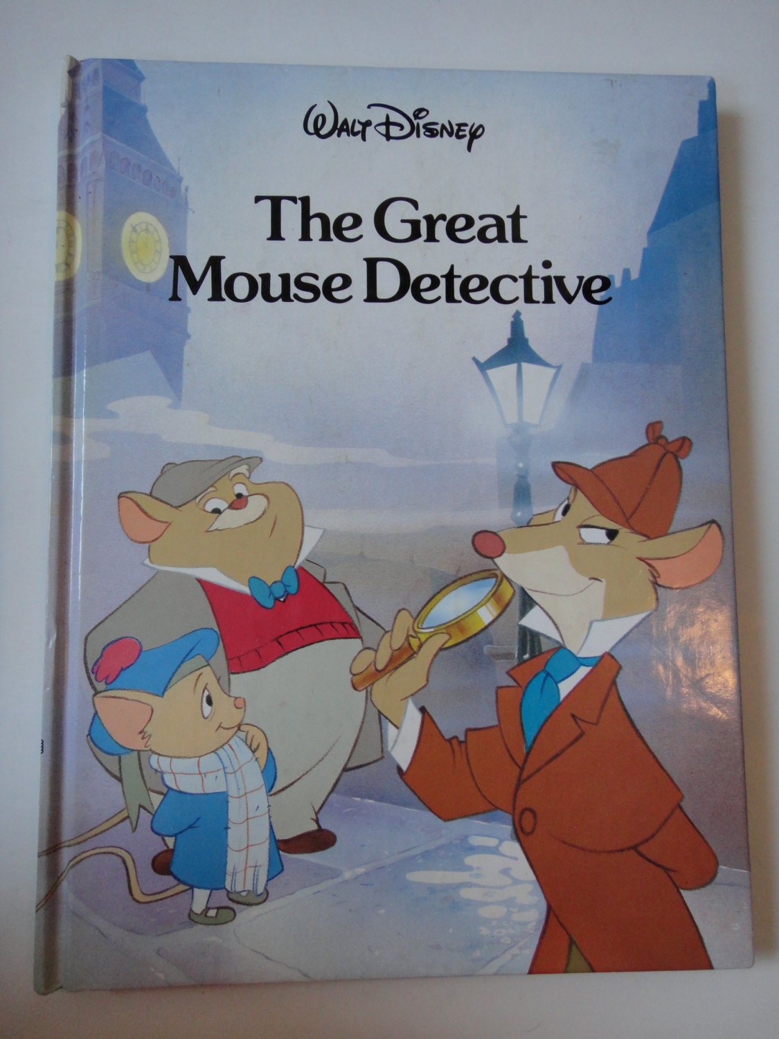 Vintage Walt Disneys The Great Mouse Detective Book