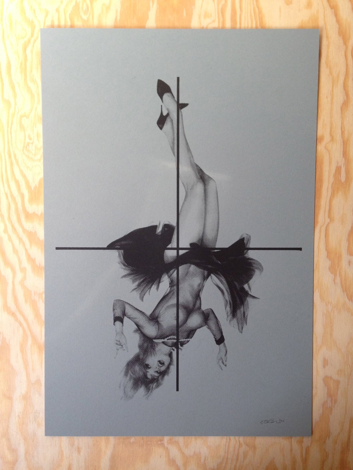 It's Easier Now Screen print