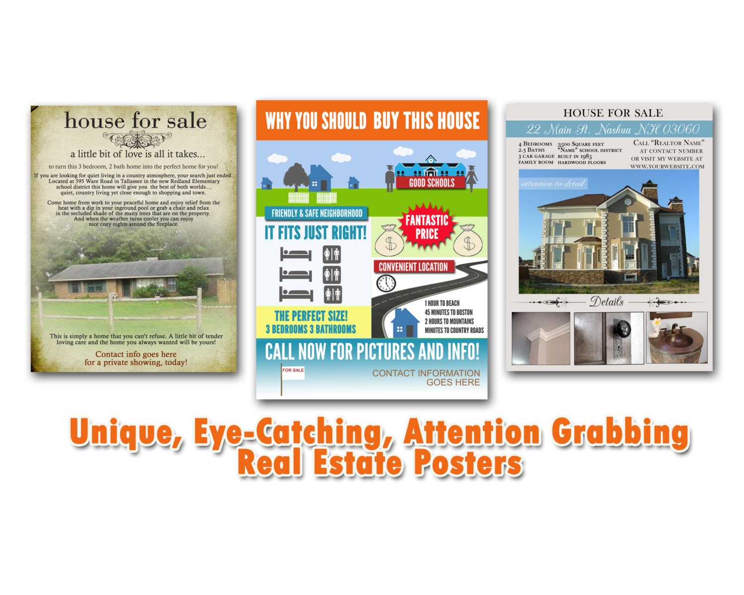 Custom Real Estate Flyers