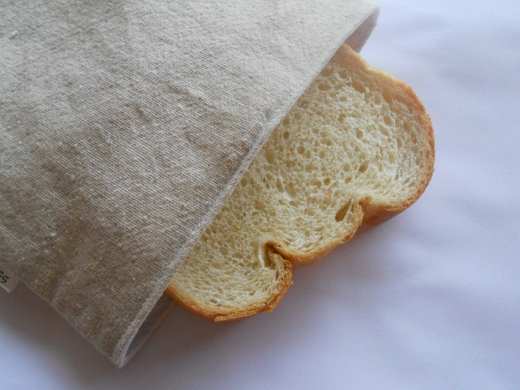 Unbleached Cotton Sandwich Bag