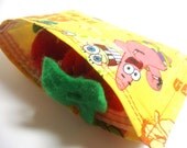 Reusable Snack Bag Eco Friendly Spongebob Squarepants