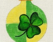 Shamrock Needlepoint Ornament - Jody Designs - SM3