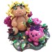 Lolly & the Forest Fairy - Polymer Clay StoryBook Scene Sculpted Figurine