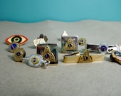50s/60s Lions Club Lot: pins, cuff links, tie clips
