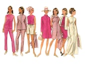 1960s Womens Dress Jacket Blouse Pants - Butterick 4774 Vintage Pattern - 34 Bust