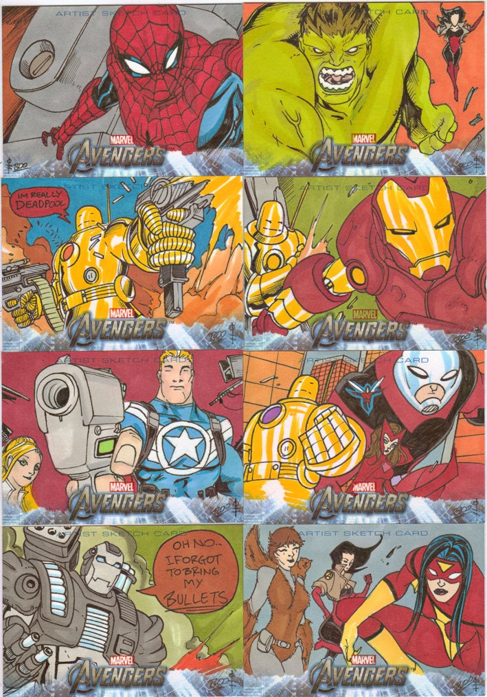 aceo PSC Original Commission Colour Sketchcard by Boo Etsy FREE SHIPPING