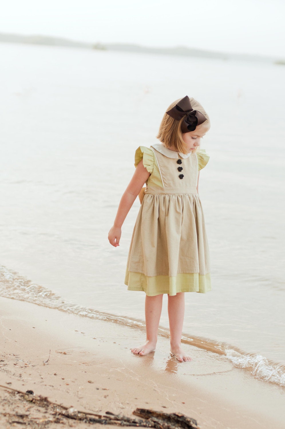 PDF Georgia Vintage Dress Pattern, Size 6 Month - 10 Years by The Cottage Mama