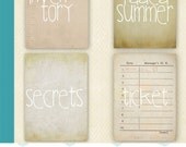 Ephemera Texture Collection: Teenage Summer Series