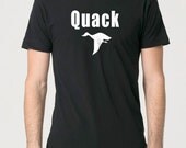 Quack Duck MENS T-shirt / Womens T Shirt - Funny Tshirt Cool Shirt Gift Graphic Tee