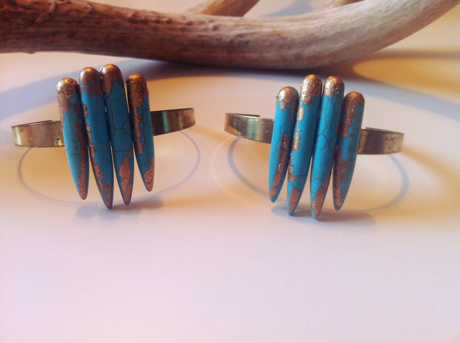 Arrows- Turquoise Bracelet, Stone Bracelet