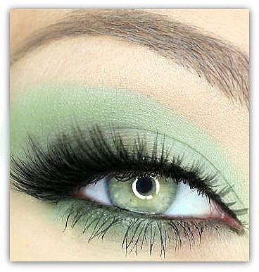 NEW COLOR Vegan Mineral Makeup Eye Shadow Handmade -- Spearmint