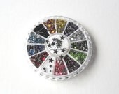 Sports Rainbow Nail Art Decor Wheel Kit football teams stars decorations nail accessories fifa basketball baseball Or scrapbooking use