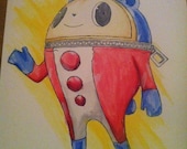 Teddie in watercolor