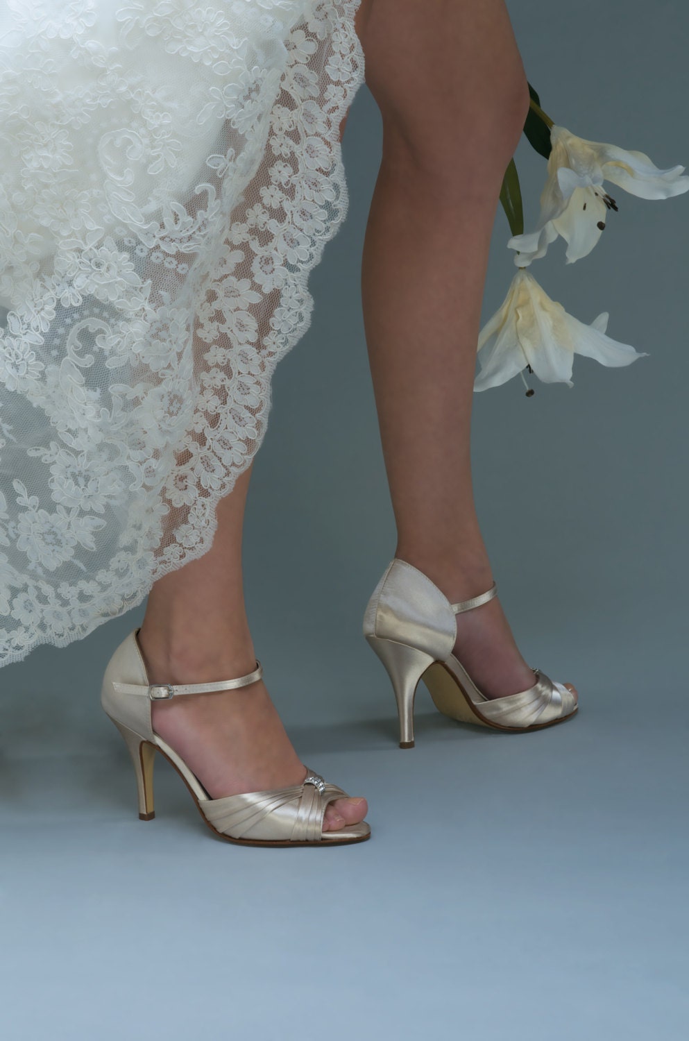 Champagne Wedding Shoes