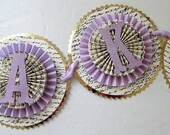 Custom handmade banner "cake"