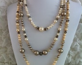 Crystals & Pearls Necklace