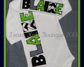 Custom made baby boy outfit - newborn onesie and hat - bodysuit - gown Il_170x135