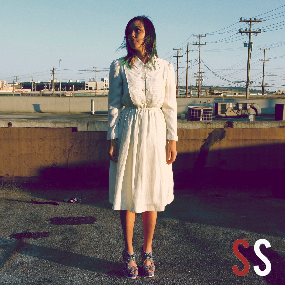 1950s dress // 50's school uniform dress //  Pilgrim Proper