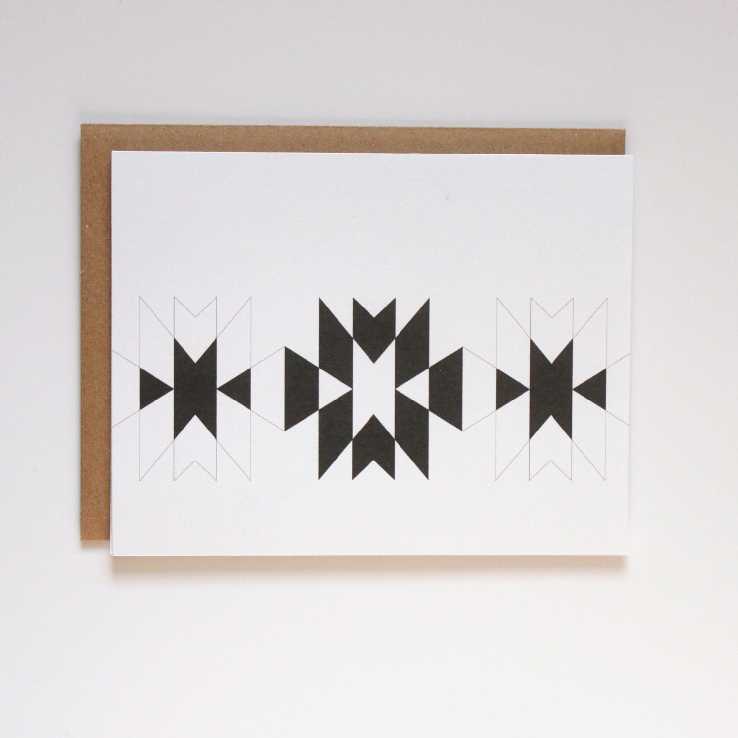 Blank Tribal Notecards (Set of 4)