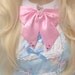 Kira Pink Fairy Kei Ribbon Necktie