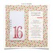 Sweet Sixteen Birthday Card . 16 Things We Love About You Birthday Wedding Anniversary // Coupon Book Mini Album // Teenage Girl