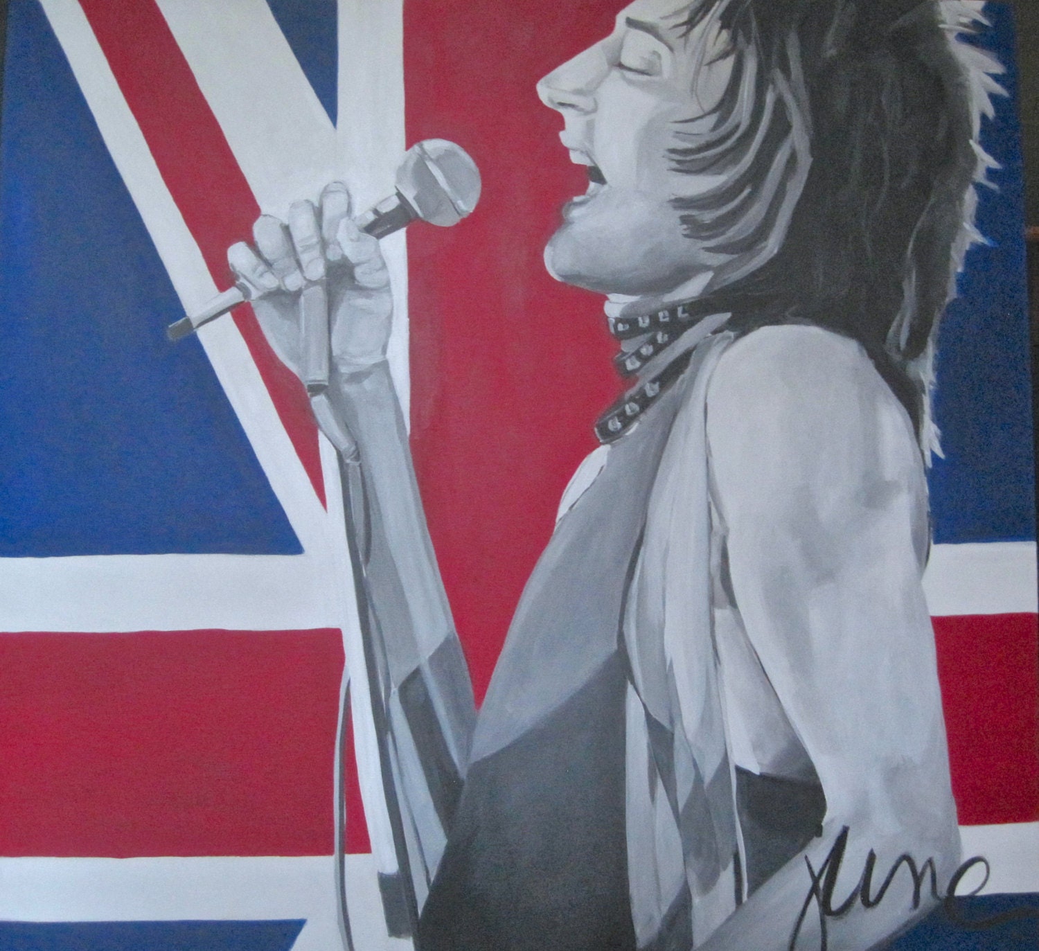 Rod the Mod Stewart   mid seventies